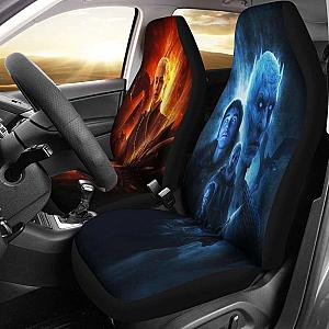 Mother Of Dragon Vs Night King Car Seat Covers Universal Fit 051012 SC2712