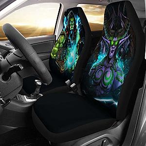 Warcraft Illidan Stormrage X Thrall Car Seat Covers Universal Fit 051012 SC2712