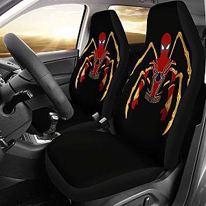 Iron Suit Spiderman Car Seat Covers Universal Fit 051012 SC2712