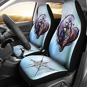 Nightmare Before Christmas Cartoon Car Seat Covers | Pretty Jack And Sally Couple Love Seat Covers Ci092505 SC2712