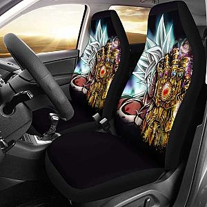 Goku Mastered Ultra Instinct Infinity Gauntlet Car Seat Covers Universal Fit 051012 SC2712