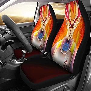 Vegeta Super Saiyan God Car Seat Covers Universal Fit 051012 SC2712