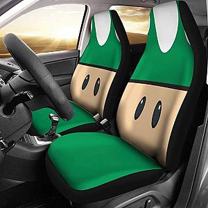 Mario Mushroom Car Seat Covers 1 Universal Fit 051012 SC2712