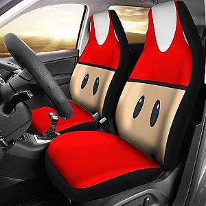 Mario Mushroom Car Seat Covers 2 Universal Fit 051012 SC2712