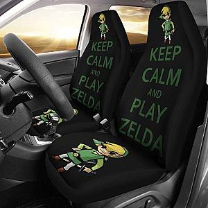 Keep Calm And Play Zelda Car Seat Covers Universal Fit 051012 SC2712