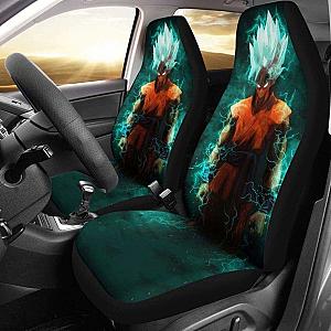 Goku Blue 2019 Car Seat Covers Universal Fit 051012 SC2712