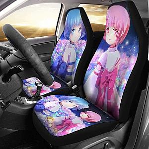 Rem And Ram Re:Zero Car Seat Covers 2 Universal Fit 051012 SC2712