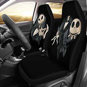 Jack Skellington Head Car Seat Covers Universal Fit 051012 SC2712