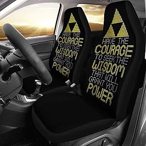 Legend Of Zelda Quote Car Seat Covers Universal Fit 051012 SC2712