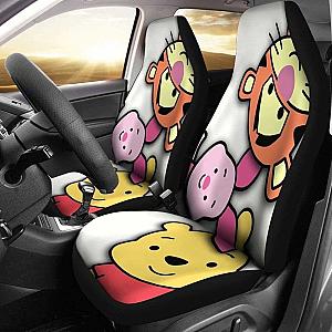 Pooh Car Seat Covers 7 Universal Fit 051012 SC2712