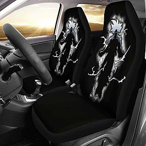 Goku Perfect Ultra Instinct Car Seat Covers Universal Fit 051012 SC2712