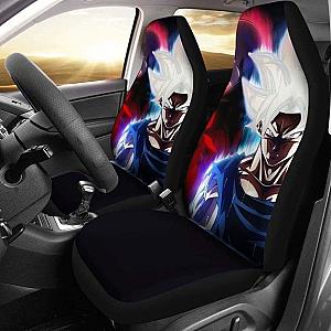 Goku Mastered Ultra Instinct Car Seat Covers Universal Fit 051012 SC2712