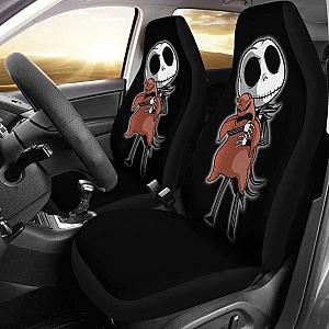 Cute Jack Skellington Car Seat Covers 1 Universal Fit 051012 SC2712