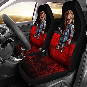 Chucky Blood Horror Film Halloween Car Seat Covers Chucky Horror Film Car Accesories Ci091421 SC2712