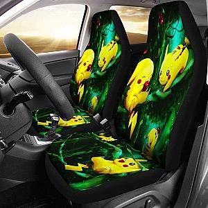 Pikachu Car Seat Covers 2 Universal Fit 051012 SC2712