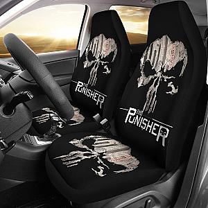 History File The Punisher Car Seat Covers Nh06 Universal Fit 225721 SC2712