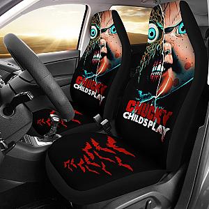 Chucky Horror Halloween Bats Car Seat Covers Chucky Horror Film Car Accesories Ci091521 SC2712