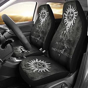 The Family Business Saving People &amp; Hunting Things Supernatural Car Seat Covers Mn04 Universal Fit 225721 SC2712