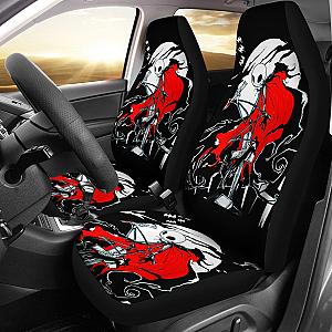Nightmare Before Christmas Cartoon Car Seat Covers | Scary Jack Skellington Red Cloak Seat Covers Ci092405 SC2712