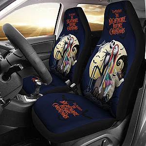 Nightmare Before Christmas Cartoon Car Seat Covers | Jack And Sally With Villains Oogie Boogie Seat Covers Ci092502 SC2712