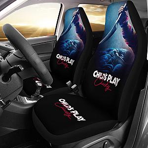 Chucky Hand Blood Horror Halloween Car Seat Covers Chucky Horror Film Car Accesories Ci091521 SC2712