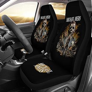 Horror Movie Car Seat Covers | Michael Myers And Laurie Strode Slilent Town Seat Covers Ci090321 SC2712