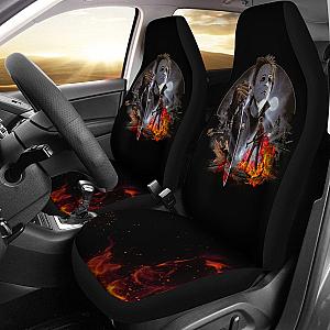 Horror Movie Car Seat Covers | Michael Myers Scary Moon Night Seat Covers Ci090421 SC2712