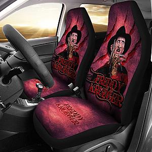 Horror Movie Car Seat Covers | Freddy Krueger Claw Red Theme Seat Covers Ci082621 SC2712