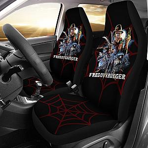 Horror Movie Car Seat Covers | Freddy Krueger Movie Scene Horror Night Seat Covers Ci082621 SC2712