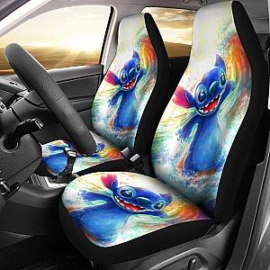 Watercolor Stitch Car Seat Covers Universal Fit 194801 SC2712
