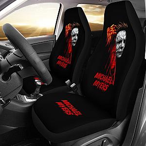 Horror Movie Car Seat Covers | Michael Myers Bloody Knife Seat Covers Ci090221 SC2712