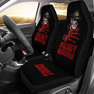 Horror Movie Car Seat Covers | Freddy Krueger Bloody Glove Claw Seat Covers Ci083021 SC2712
