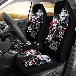 Joker And Harley Quinn Car Seat Covers Movie Fan Gift H031020 Universal Fit 225311 SC2712