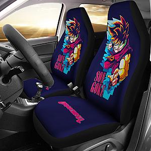 Dragon Ball Z Car Seat Covers Goku Colorful Style Anime Seat Covers Ci0810 SC2712