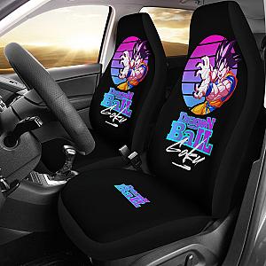 Dragon Ball Z Car Seat Covers Goku EDM Style Anime Seat Covers Ci0810 SC2712