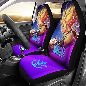 Vegeta Supreme Dragon Ball Anime Car Seat Covers Unique Design Ci0818 SC2712
