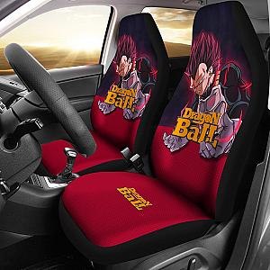 Vegeta Angry Dragon Ball Anime Yellow Car Seat Covers Unique Design Ci0814 SC2712