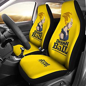 Vegeta Dragon Ball Anime Yellow Car Seat Covers Unique Design Ci0813 SC2712