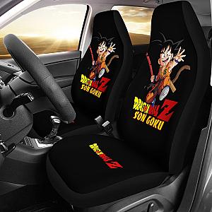 Goku Jump Dragon Ball Black Car Seat Covers Ci0728 SC2712