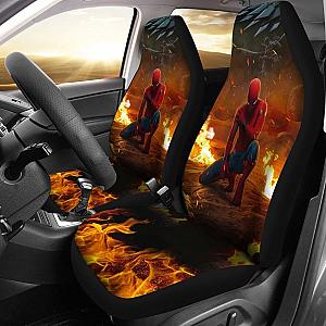 Fire Spiderman Hero Marvel Homecoming Car Seat Covers Lt03 Universal Fit 225721 SC2712