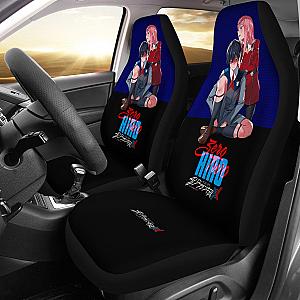 Zero Two Beauty Anime Girl Pink Car Seat Covers For Fans Ci0720 SC2712