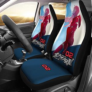 Zero Two Anime Girl Car Seat Covers For Car Ci0720 SC2712