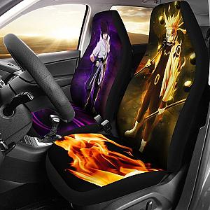 Naruto &amp; Sasuke Anime Car Seat Covers Nh06 Universal Fit 225721 SC2712