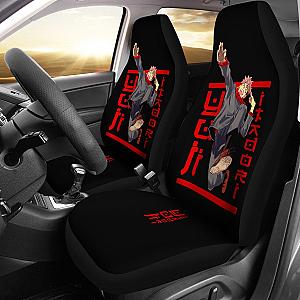 Yuji Itadori Car Seat Covers Fan Art Jujutsu KaiSen Anime Seat Covers Fan Gift Ci0630 SC2712