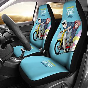 Yuji Itadori &amp; Satoru Gojo Car Seat Covers Fan Art Jujutsu KaiSen Anime Seat Covers Fan Gift Ci0630 SC2712