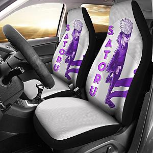 Satoru Gojo Jujutsu KaiSen Car Seat Covers Anime Seat Covers Violet Color Ci0622 SC2712