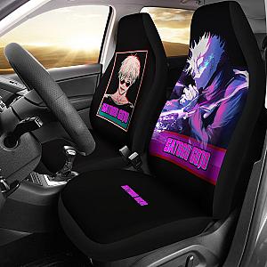 Satoru Gojo Mix Style Jujutsu KaiSen Car Seat Covers Anime Car Accessories Best Design 2021 Ci0624 SC2712