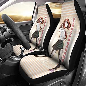 Ochaco Uraraka Love My Hero Academia Car Seat Covers Anime Seat Covers Ci0617 SC2712