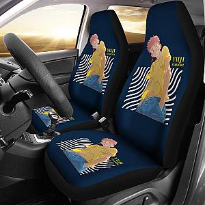 Yuji Itadori Style Jujutsu KaiSen Car Seat Covers Anime  Accessories Ci0612 SC2712