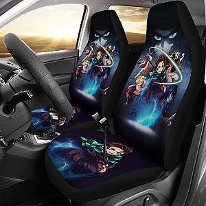 Demon Slayer Car Seat Covers For Anime Fan Ci0604 SC2712